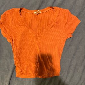 Orange Crop Top